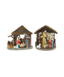 Resin Nativity Manger Scene Assorted