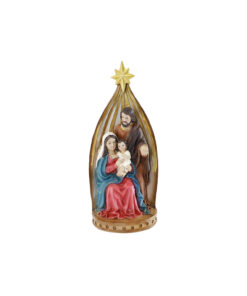 Resin Holy Family Dome Scene