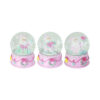 Pastel Santa Waterball Assorted 65mm