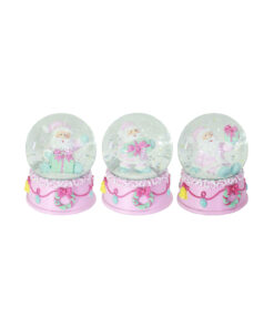 Pastel Santa Waterball Assorted 65mm