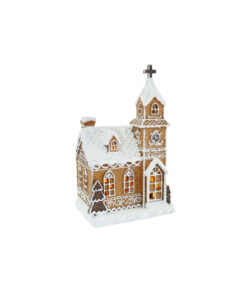 LED Gingerbread Cathedral