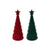 Flocked Table Tree Assorted 25cm