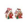 Candycane Gingerbread House Assorted