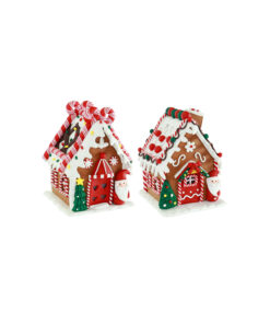 Candycane Gingerbread House Assorted