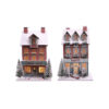 LED Snowy Victorian Shop Assorted