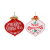 Hanging Metal Bauble Plaque Assorted