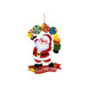 Hanging Eva Santa Plaque Assorted