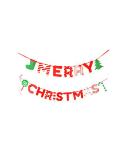Merry Christmas Paper Banner 3m