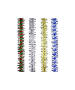 Fine Twist Cut Tinsel Assorted 2m