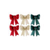 Gold Nutbell Bow Assorted 2pk