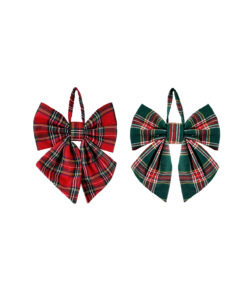 Highland Tartan Hanging Bow Assorted
