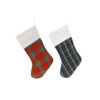 Stocking Tartan Assorted 44cm