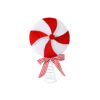 Candycane Pinwheel Tree Topper 20cm