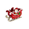 Small Santa Sleigh Felt Bucket