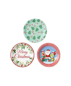 Paper Plate Assorted 6pk 23cm