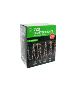 Christmas 720 LED Cluster Lights