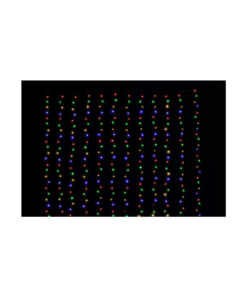 Multi Colour Super Long LED Curtain 3x5m