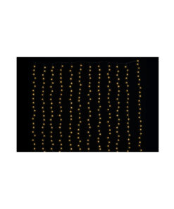 Warm White Super Long LED Curtain 3x5m