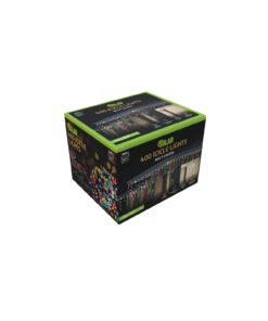 Multi Colour 400 Solar Icicle Lights