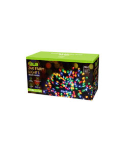 Multi Colour 240 Solar Fairy Lights