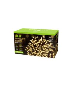 Warm White 240 Solar Fairy Lights