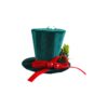 Christmas Hat Ornament 10x8cm