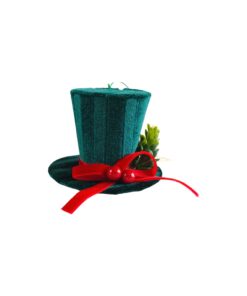 Christmas Hat Ornament 10x8cm