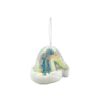 Iridescent Disco Christmas Hat Ornament 12x10cm