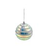 Iridescent Disco Ornament Ball 8cm