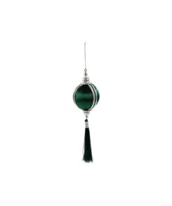 Dark Green Tassel Ball 8x32cm