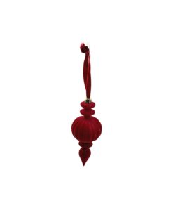 Dark Red Ornament 15x5.5x5.5cm
