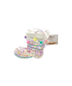 Pastel Shoe With Pompom