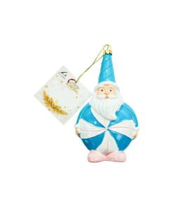 Blue Santa Claus Ornament