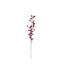 Red Artificial Berry Branches 48cm