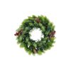 Christmas Pine Wreath With Red Berries 30cm