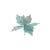 Artificial Poinsettia Flower With Clip 31cm