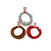 Metallic Leaf Christmas Wreath 5.4m