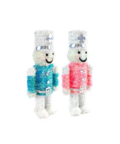 Christmas Soldier Tinsel Ornament 15x36cm