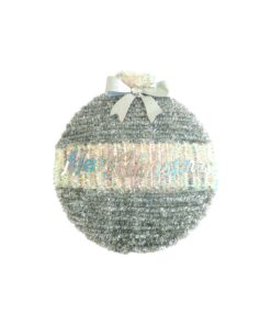 Tinsel Christmas Ball Ornament 40x45cm