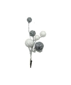 Glitter Ball Branch Ornament 23cm