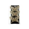 Glitter Butterfly With Rose Gold Clip 2pc 14x9cm