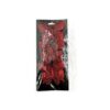 Glitter Butterfly With Red Clip 3pc 10x10cm