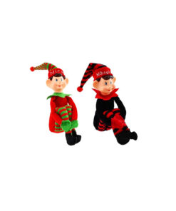 Shelf Sitting Elf Assorted 45cm