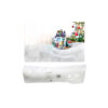 Fluffy Snow Blanket 120x80cm
