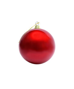 Red UV Stable Outdoor Bauble 20cm