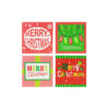 Square Candy Cane Frame Card Assorted 10pk