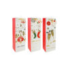 Embossed Foiled Bottle Bag Assorted