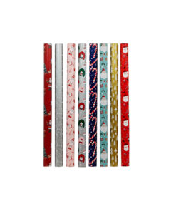 Silver Wrapping Paper Assorted 70cmx12m