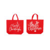 Non-Woven Merry Christmas Shopper Bag Assorted
