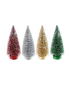 Bristle Tree Glitter Assorted 15cm